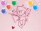 Gioco Bubble Shooter Valentine in linea