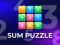 Gioco Sum Puzzle: Arithmetic in linea