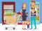 Gioco Happy Shopping Jigsaw in linea