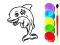 Gioco Dolphin Coloring Book in linea