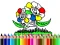 Gioco Back to School: Flowers Coloring in linea