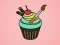 Gioco Yummy Cupcake Coloring in linea