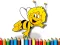 Gioco Back To School: Bee Coloring Book in linea