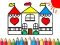 Gioco Back To School Coloring Book DOLL HOUS in linea