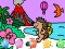 Gioco Color By Code Volcano Hedgehog in linea