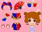 Gioco Lovely Doll Dress Up Game in linea