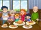 Gioco Family Dinner Jigsaw in linea