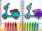 Gioco Cute Bike Coloring Book in linea