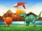 Gioco Colorful Dinosaurs Match 3 in linea