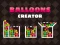 Gioco Balloons Creator in linea