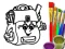 Gioco Back To School: School Bag Coloring Book in linea