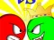 Gioco Red ball vs green king in linea