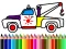 Gioco Back To School: Trucks Coloring in linea