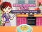 Gioco Sara's Cooking Class: Chicken Fettuccine Alfredo in linea