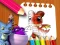 Gioco Dragon Rescue Riders Coloring Book in linea