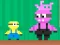 Gioco Little yellowman purple smoke in linea