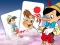 Gioco Pinocchio Memory card Match in linea