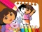 Gioco Dora the Explorer the Coloring Book in linea