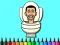 Gioco Color Skibidi Toilet in linea