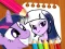 Gioco Equestria Girls Coloring Book in linea