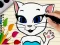 Gioco Talking Angela Coloring Book in linea