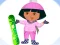 Gioco Dora Ski Winter Dressup in linea