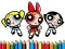 Gioco PowerPuff Girls Coloring Book in linea