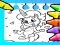Gioco Magical Unicorn Coloring Pages in linea