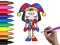 Gioco Pomni Coloring Time in linea