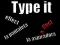 Gioco Type it in linea