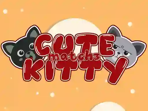Gioco Cute Kitty Match 3 in linea