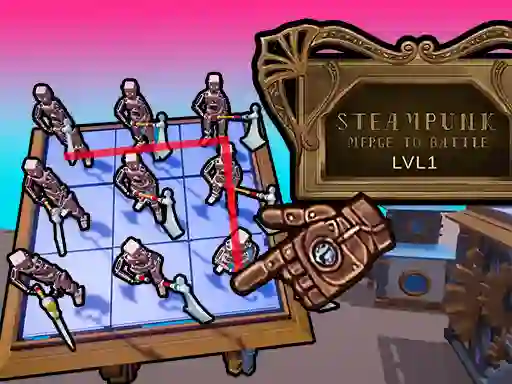 Gioco Steampunk Merge To Battle in linea