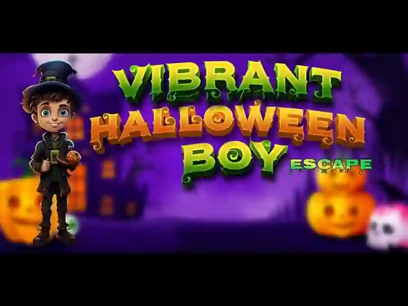Gioco Vibrant Halloween Boy Escape in linea