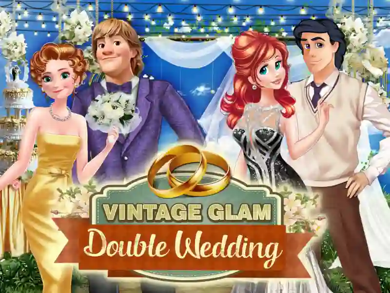 Gioco Vintage Glam: Double Wedding in linea