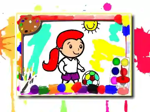 Gioco Football Coloring Book in linea