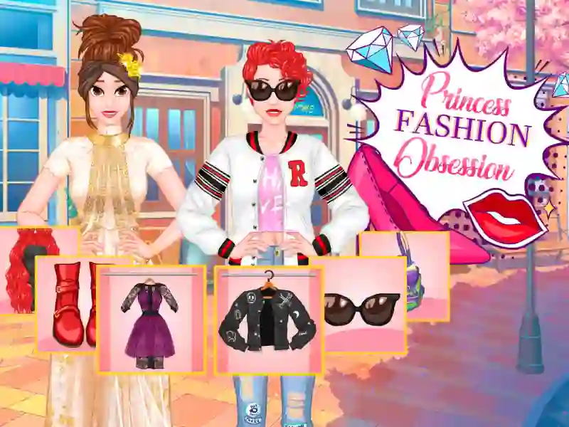 Gioco Princess Fashion Obsession in linea