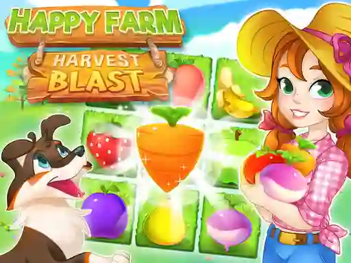 Gioco Happy Farm Harvest Blast in linea