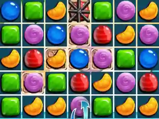 Gioco Sweet Candy Match 3 in linea