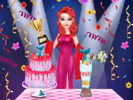 Gioco Mermaid Cake Cooking Design in linea