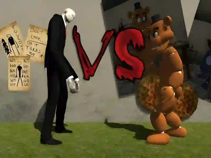 Gioco Slenderman vs Freddy Fazbear in linea