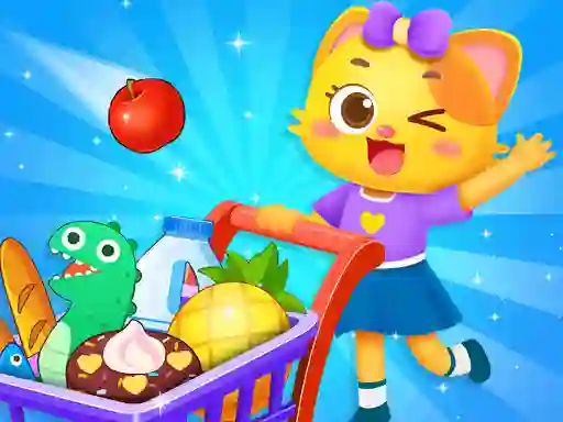 Gioco Supermarket Shopping For Kids in linea