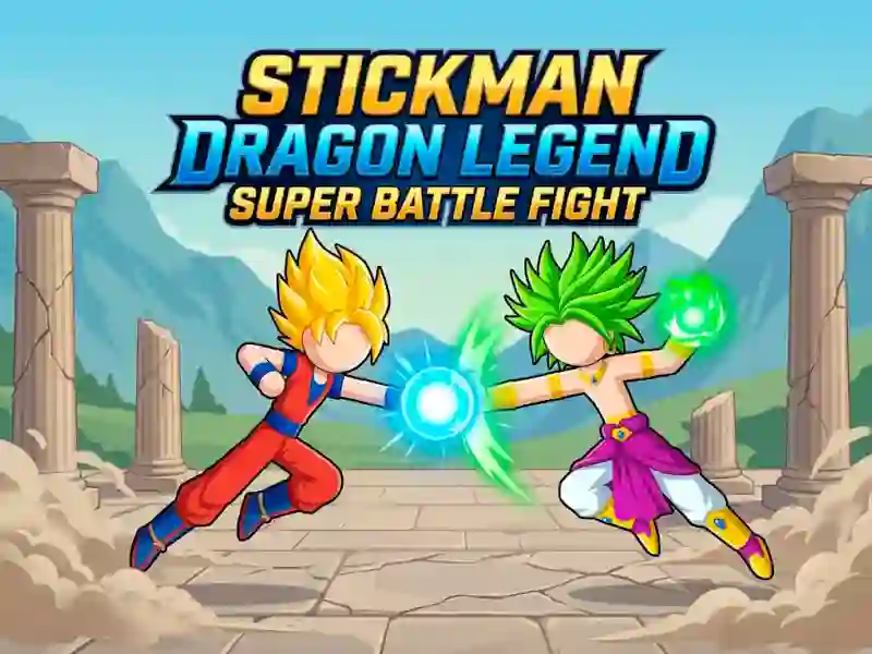 Gioco Stickman Dragon Legend Super Battle Fight in linea