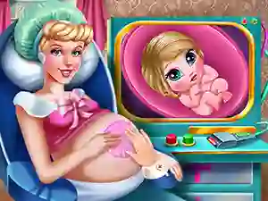 Gioco Cinderella Pregnant Check-Up in linea