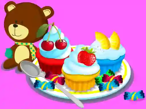 Gioco Cooking Colorful Cupcakes in linea