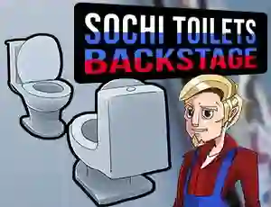Gioco Sochi Toilets : Backstage in linea