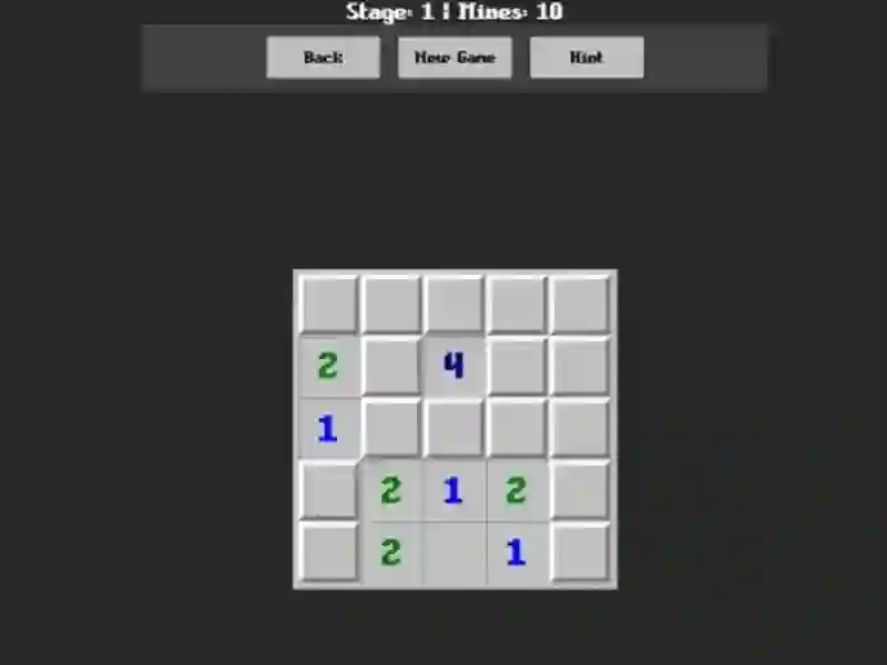 Gioco Explainable Minesweeper in linea