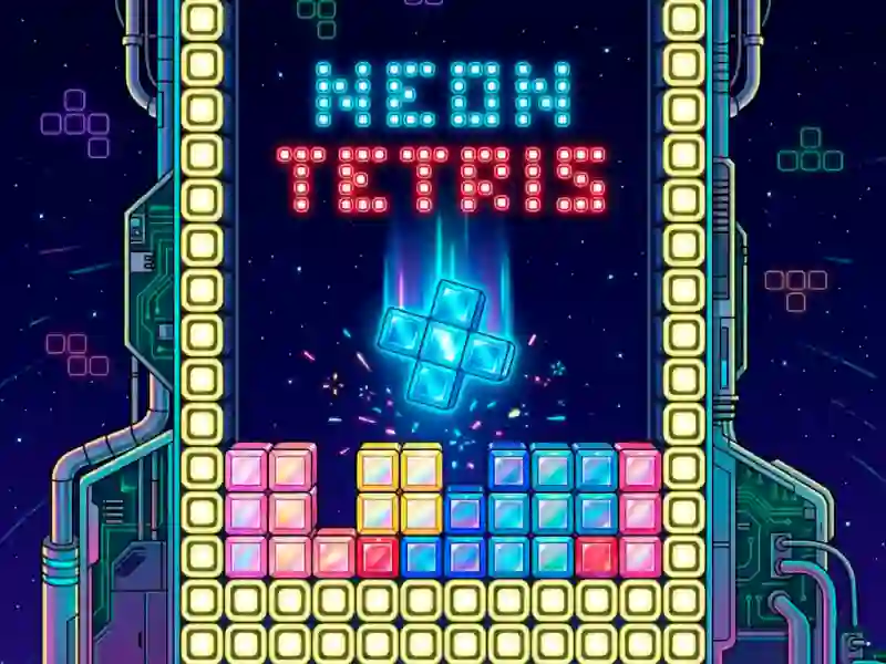 Gioco Neon Tetris in linea