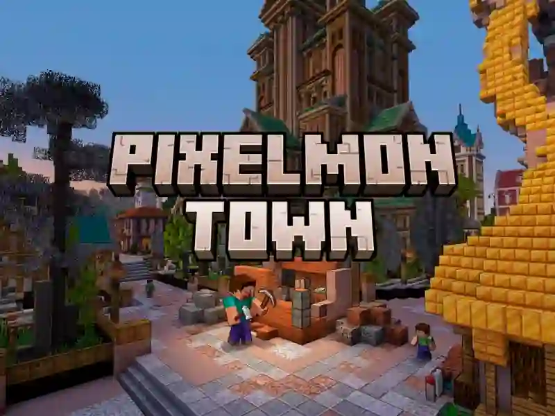 Gioco Pixelmon Town in linea