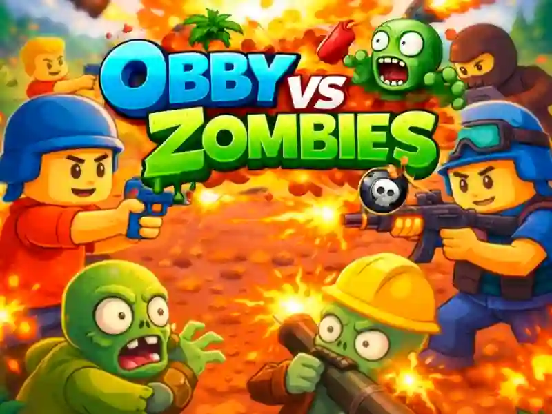 Gioco Obby vs Zombies in linea