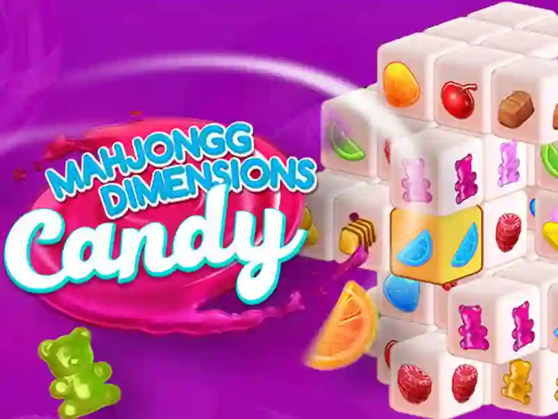 Gioco Candy 3D Mahjong in linea